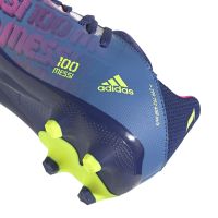 adidas X Speedflow Messi.3 Gras / Kunstgras Voetbalschoenen (MG) Kids Blauw Roze Geel