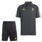 adidas Juventus Ensemble Training Polo 2023-2024 Noir Jaune Blanc