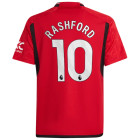 adidas Manchester United Rashford 10 Thuisshirt 2023-2024 Kids