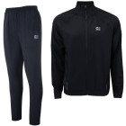 Cruyff Active Trainingspak Full-Zip Zwart Grijs