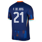 Maillot Nike Netherlands F. de Jong 21 Away 2024-2026