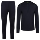 Cruyff Metabolic Survêtement 1/4-Zip Enfants Noir