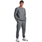 Under Armour Icon Fleece Crew Trainingspak Grijs Wit