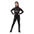 Nike Paris Saint-Germain x Jordan Strike Survêtement 1/4-Zip 2024-2025 Enfants Noir Rose Bronze
