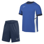 Nike Academy 25 Ensemble Training Bleu Bleu Foncé Blanc