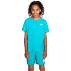 Nike Sportswear Club Ensemble d'Été Enfants Turquoise Blanc