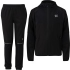 Cruyff Agate Trainingspak 1/4-Zip Kids Zwart