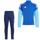 adidas Tiro 25 Competition Trainingspak Full-Zip Kids Blauw Lichtblauw Donkerblauw