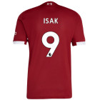 adidas Liverpool Isak 9 Thuisshirt Authentic 2025-2026