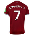 Umbro West Ham United Summerville 7 Maillot Domicile 2025-2026