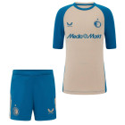 Castore Feyenoord Pre-Match Trainingsset 2025-2026 Kids Donkerblauw Grijs