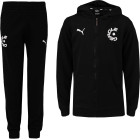 Combinaison De Jogging Décontractée PUMA Cercle Brugge à Capuche Pour Enfants 2025-2026, Noir