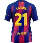 Maillot domicile Nike FC Barcelona Frenkie de Jong 21 2025-2026