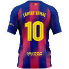 Maillot à domicile Nike FC Barcelona Lamine Yamal 10 pour enfants 2025-2026