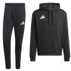 adidas Entrada 26 Hoodie Joggingpak Zwart Wit