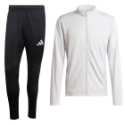 Survêtement à fermeture éclair intégrale adidas Entrada 26 gris noir