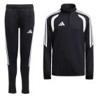 Survêtement adidas Tiro 26 League 1/4-Zip pour Enfants, noir et blanc