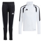 Survêtement adidas Tiro 26 League 1/4-Zip pour Enfants, blanc et noir