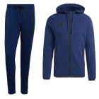 adidas Tiro Travel Joggingpak Full-Zip Donkerblauw