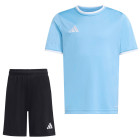 Kit de football adidas Entrada 26 pour Enfants, bleu clair et noir