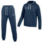 Nike Park 26 Fleece Pullover Hoodie Joggingpak Dames Donkerblauw Wit