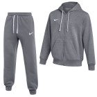 Combinaison de jogging Nike Park 26 en polaire gris foncé et blanc