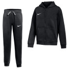 Combinaison De Jogging Nike Park 26 Fleece Gilet Pour Enfants, Noir Et Blanc