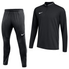 Survêtement Nike Dri-FIT Park 26 1/4 zippé noir et blanc