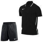 Nike Dri-FIT Park 26 Polo Trainingsset Zwart Wit