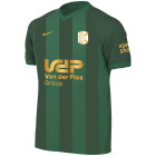 Quick Boys Uitshirt Junior Groen Wit