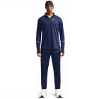 Nike Miler UV Trainingspak 1/4-Zip Donkerblauw Zilver