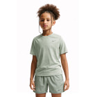 Kit d'entraînement Nike Miler pour Enfants, gris, vert, gris