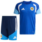 Kit d'entraînement adidas FFK Curaçao 2026-2028 Bleu