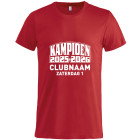 Kampioensshirt 2025-2026 Kids Rood