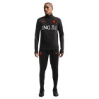 Survêtement Nike Netherlands Strike 1/4-Zip 2026-2028 noir orange