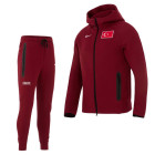 Nike Turkije Tech Fleece Trainingspak 2026-2028 Rood Zwart