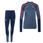 adidas Bayern München Trainingspak 1/4-Zip 2026-2027 Dames Donkerblauw Rood Goud