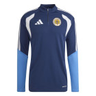 Haut d'entraînement adidas FFK Curaçao 1/4-Zip 2026-2028 Bleu foncé