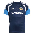 Chemise d'entraînement adidas FFK Curaçao 2026-2028 Sponsors Bleu foncé pour Enfants