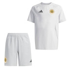 Kit d'entraînement adidas FFK Curaçao Tiro Travel pour Enfants 2026-2028, gris