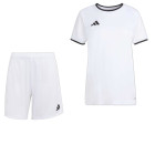 adidas Entrada 26 Voetbaltenue Dames Wit Zwart