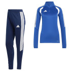 Survêtement adidas Tiro 26 League 1/4-Zip pour Femmes, bleu et bleu foncé