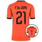 Nike Nederland F. De Jong 21 Thuisshirt 2026-2028