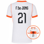 Nike Nederland F. De Jong 21 Uitshirt 2026-2028 Kids