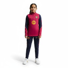 Nike FC Barcelone Strike Survêtement 1/4-Zip 2026-2027 Enfants Rouge Bleu Foncé Jaune