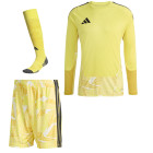 Kit de gardien de but adidas Tiro 26 Competition à manches longues, jaune