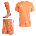 Kit de gardien de but adidas Tiro 26 Competition à manches courtes, orange