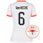 Chemise Nike Netherlands Van Hecke 6 Away 2026-2028 pour femmes