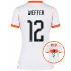 Chemise Nike Netherlands Wieffer 12 Away 2026-2028 pour femmes