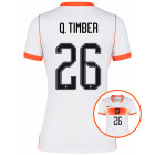 Chemise Nike Netherlands Q. Timber 26 Away 2026-2028 pour femmes